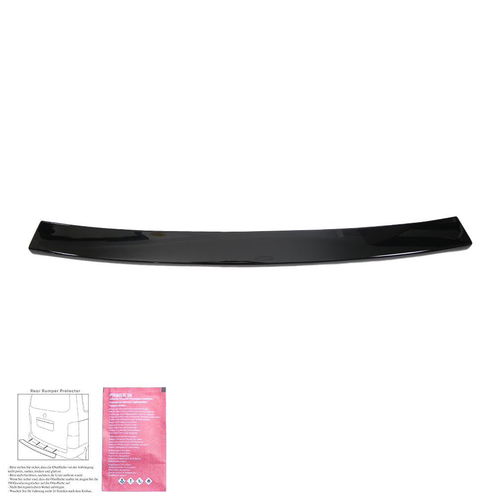 Arka Tampon Protector Uyumlu VW VOLKSWAGEN Transporter T5 2003-2009 (Gloss Siyah)