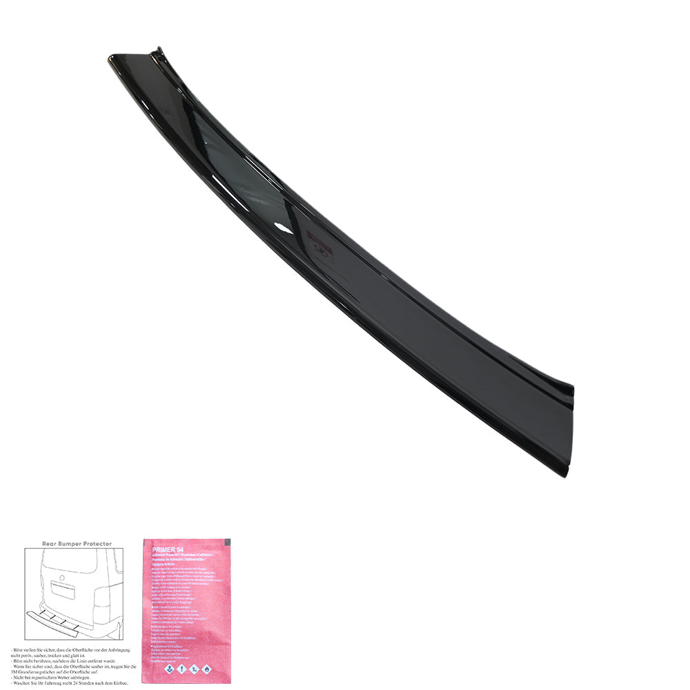 Arka Tampon Protector Uyumlu VW VOLKSWAGEN Transporter T5.1 2010-2015 (Gloss Siyah)