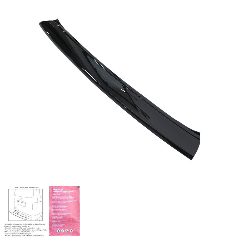 Arka Tampon Protector Uyumlu VW VOLKSWAGEN Transporter T6-T6.1 2015-2024 (Gloss Siyah)