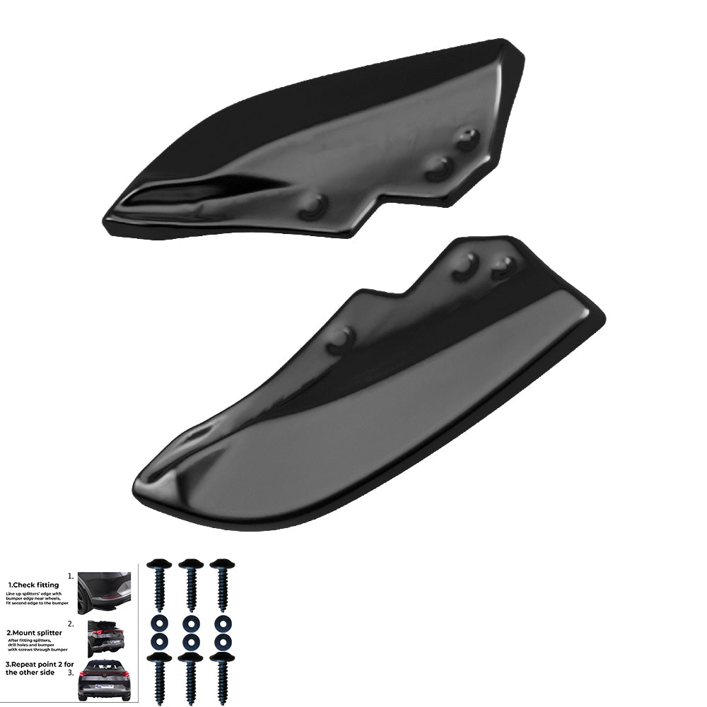 Rear Side Splitters Uyumlu CUPRA Formentor 2020+