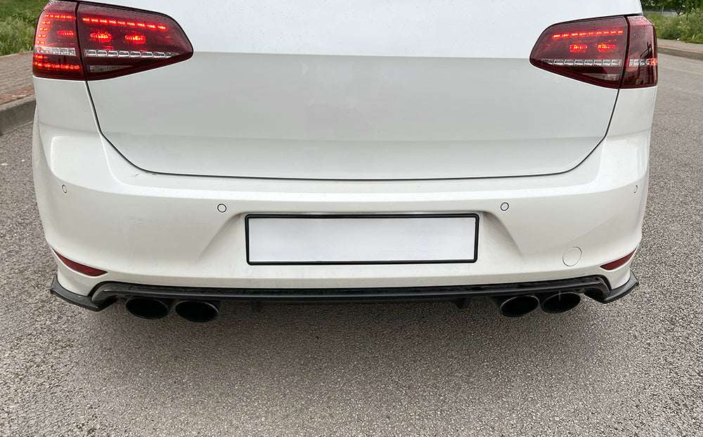 Rear Side Splitters Uyumlu VW VOLKSWAGEN Golf MK7 R 2013-2016