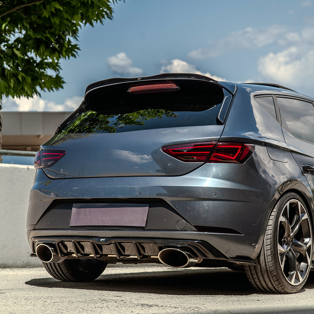 Rear Side Splitters Uyumlu SEAT Leon FR MK3 2012-2016