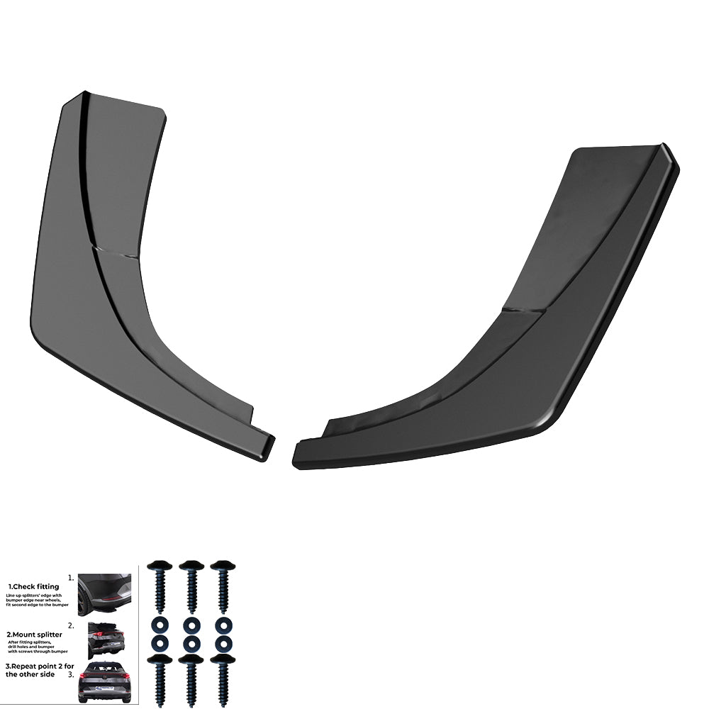 Rear Side Splitters Uyumlu OPEL Astra L 2020+