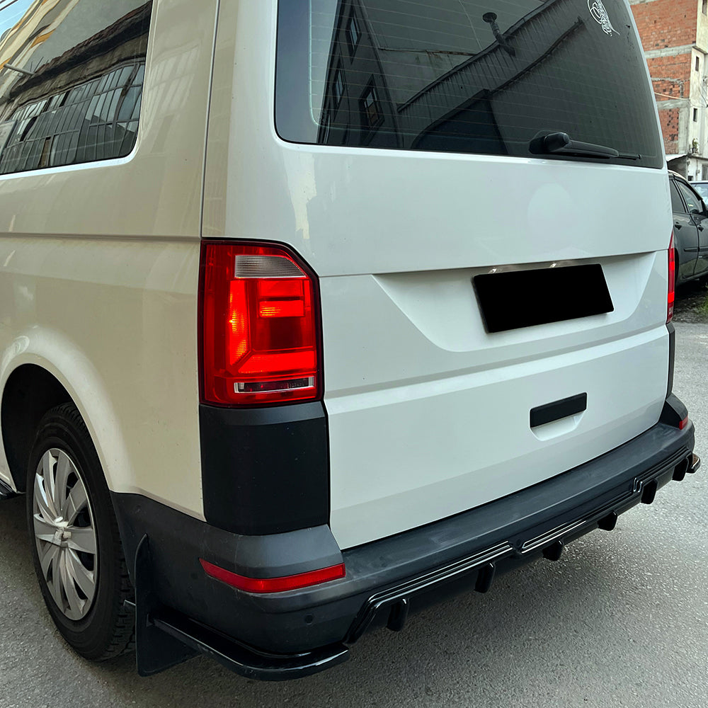 Rear Side Splitters Uyumlu VW VOLKSWAGEN Transporter T6 / T6.1 2015-2021