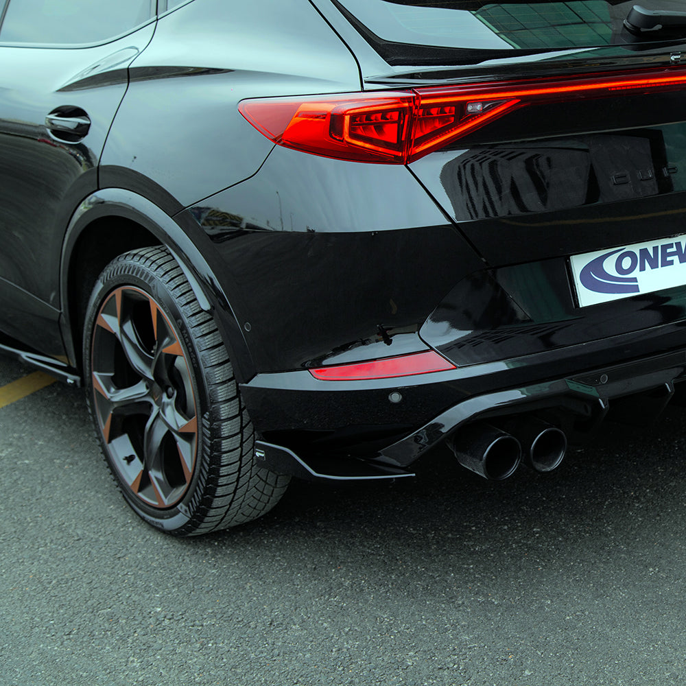 Rear Side Splitters Uyumlu CUPRA Formentor 2020+ v2