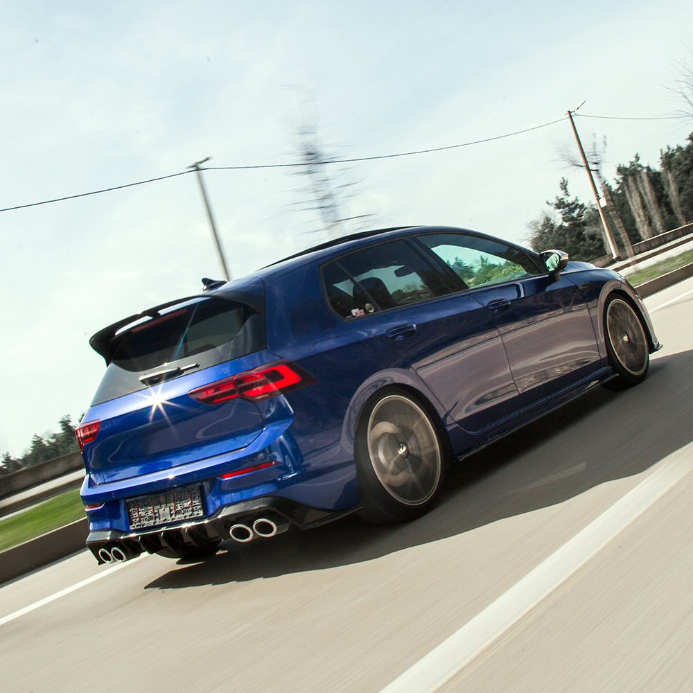 Rear Side Splitters Uyumlu VW VOLKSWAGEN Golf R MK8 2020+