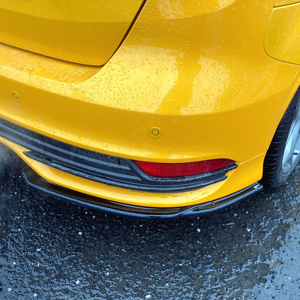 Rear Side Splitters Uyumlu FORD Focus ST MK3 Makyajlı Kasa 2015-2018