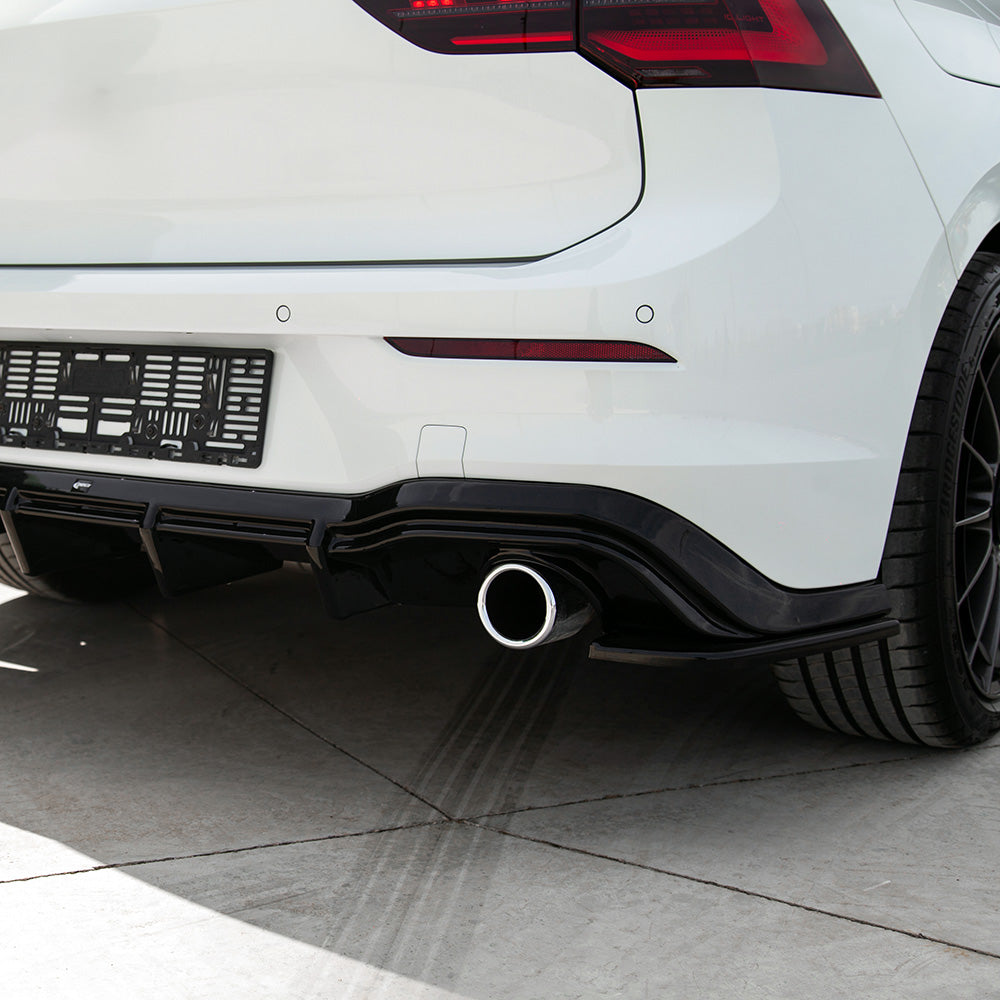 Rear Side Splitters Uyumlu VW VOLKSWAGEN Golf MK8 GTI 2020+