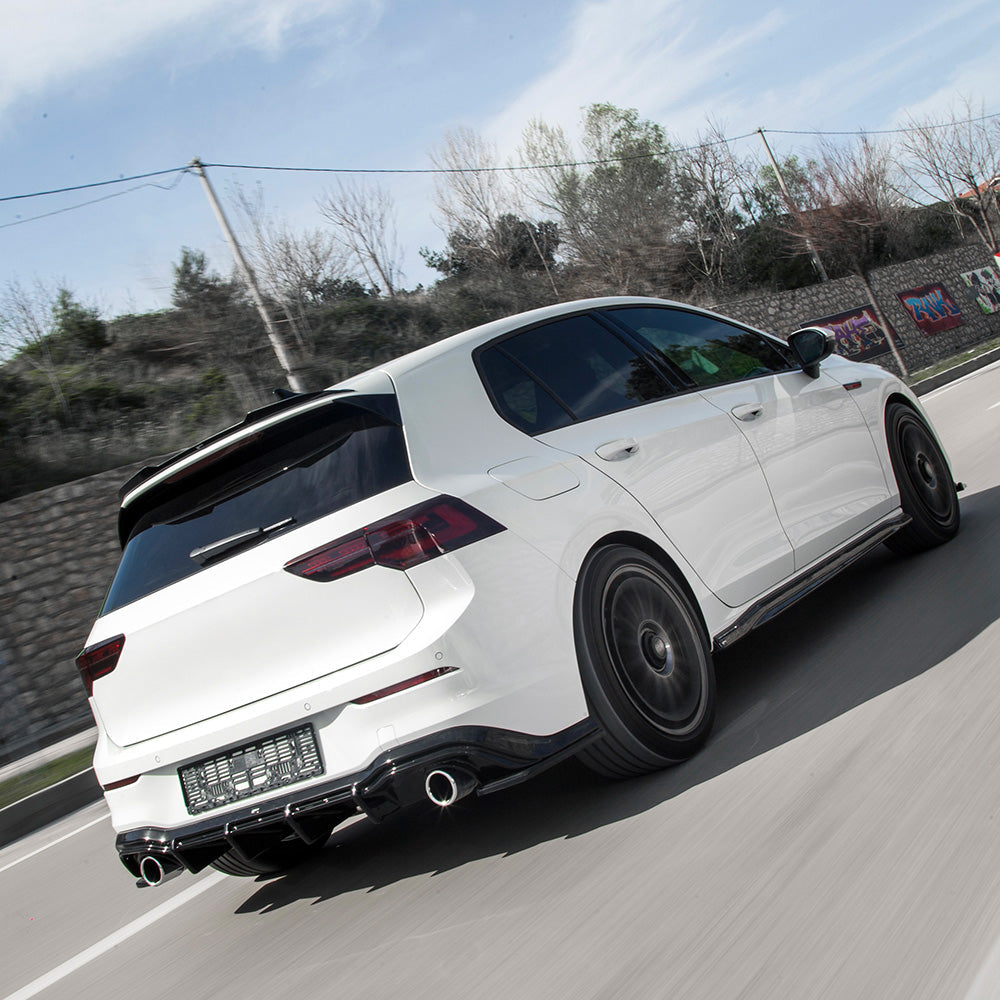 Rear Side Splitters Uyumlu VW VOLKSWAGEN Golf MK8 GTI 2020+