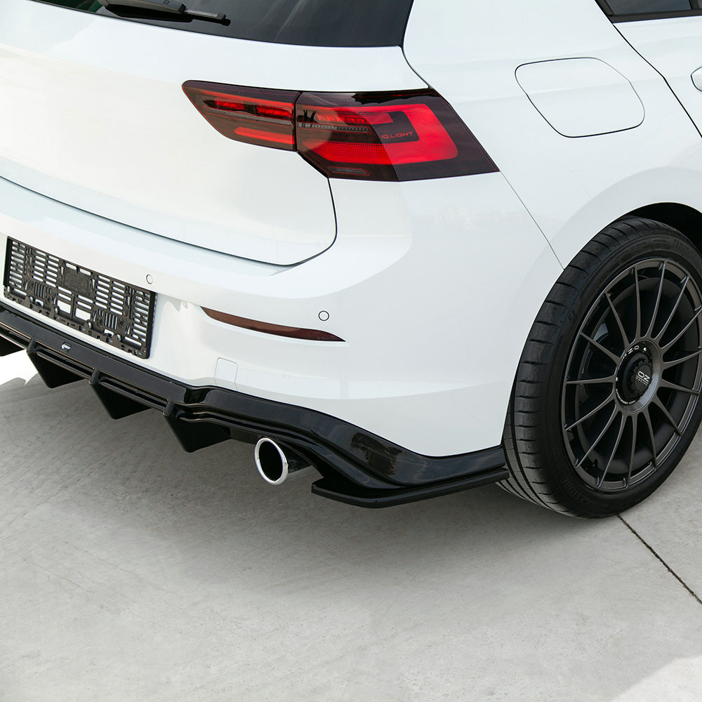 Rear Side Splitters Uyumlu VW VOLKSWAGEN Golf MK8 GTI 2020+