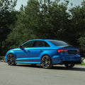 Rear Side Splitters Uyumlu AUDI S3 8V Sedan 2013-2016 v2