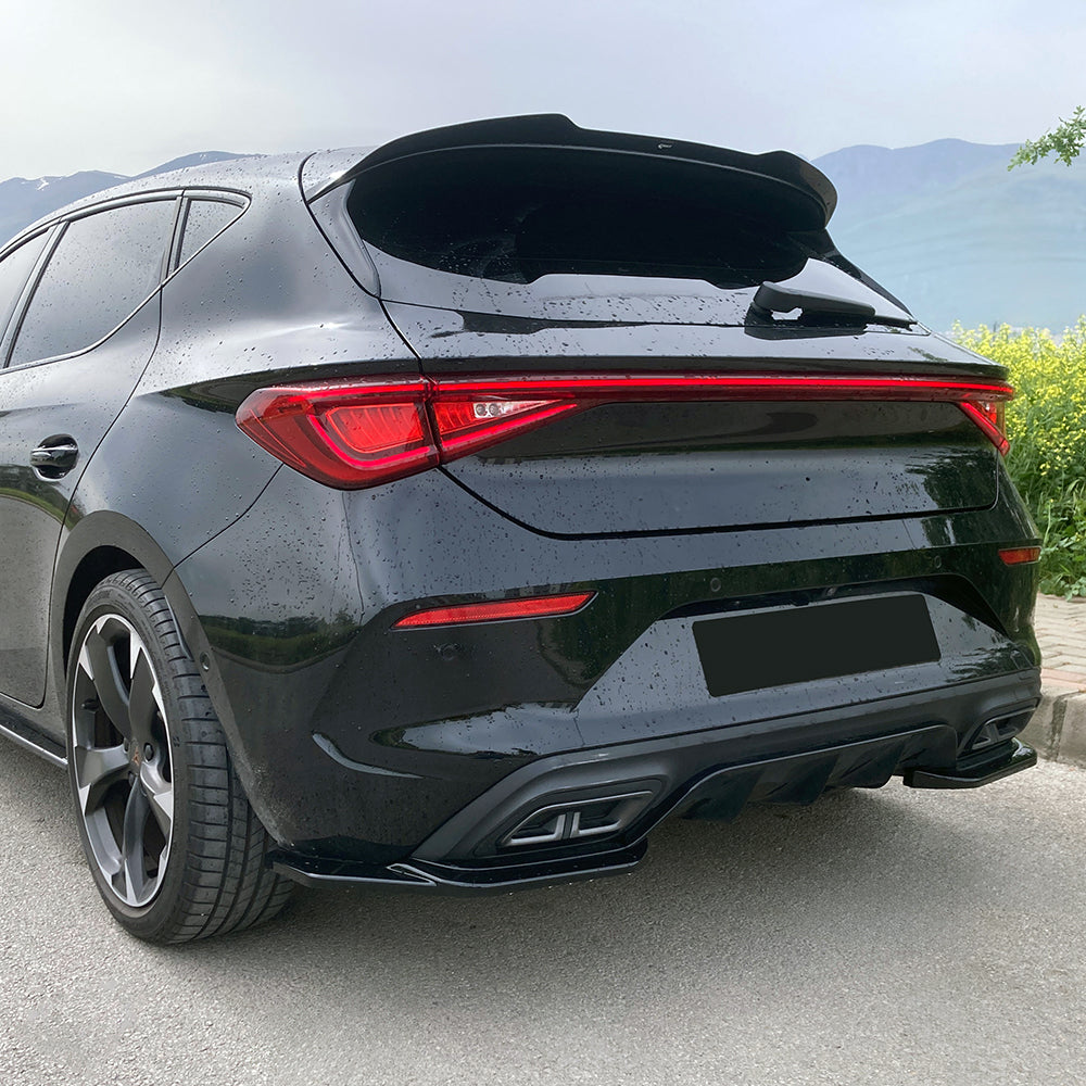 Rear Side Splitters Uyumlu CUPRA Leon 2020+ v2