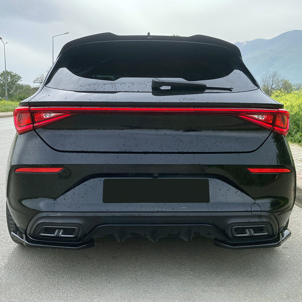 Rear Side Splitters Uyumlu CUPRA Leon 2020+ v2