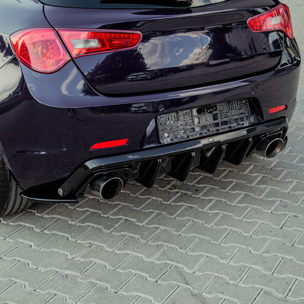 Rear Side Splitters Uyumlu ALFA ROMEO Giulietta 2010-2020