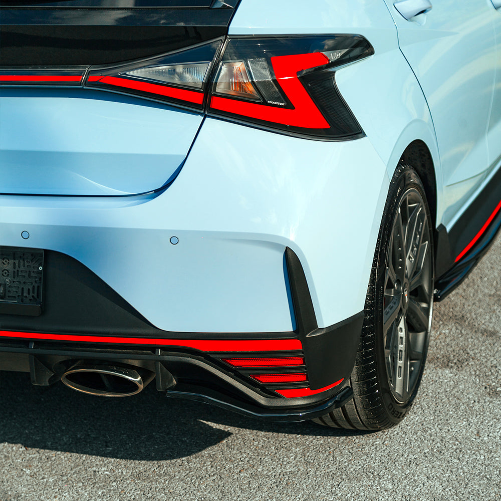 Rear Side Splitters Uyumlu HYUNDAI I20 N MK3 2020+
