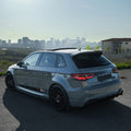 Rear Side Splitters Uyumlu AUDI RS3 8V Sportback 2015-2016 v2