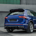 Rear Side Splitters Uyumlu VW VOLKSWAGEN Tiguan R-Line MK2 Makyajlı Kasa 2020-2024