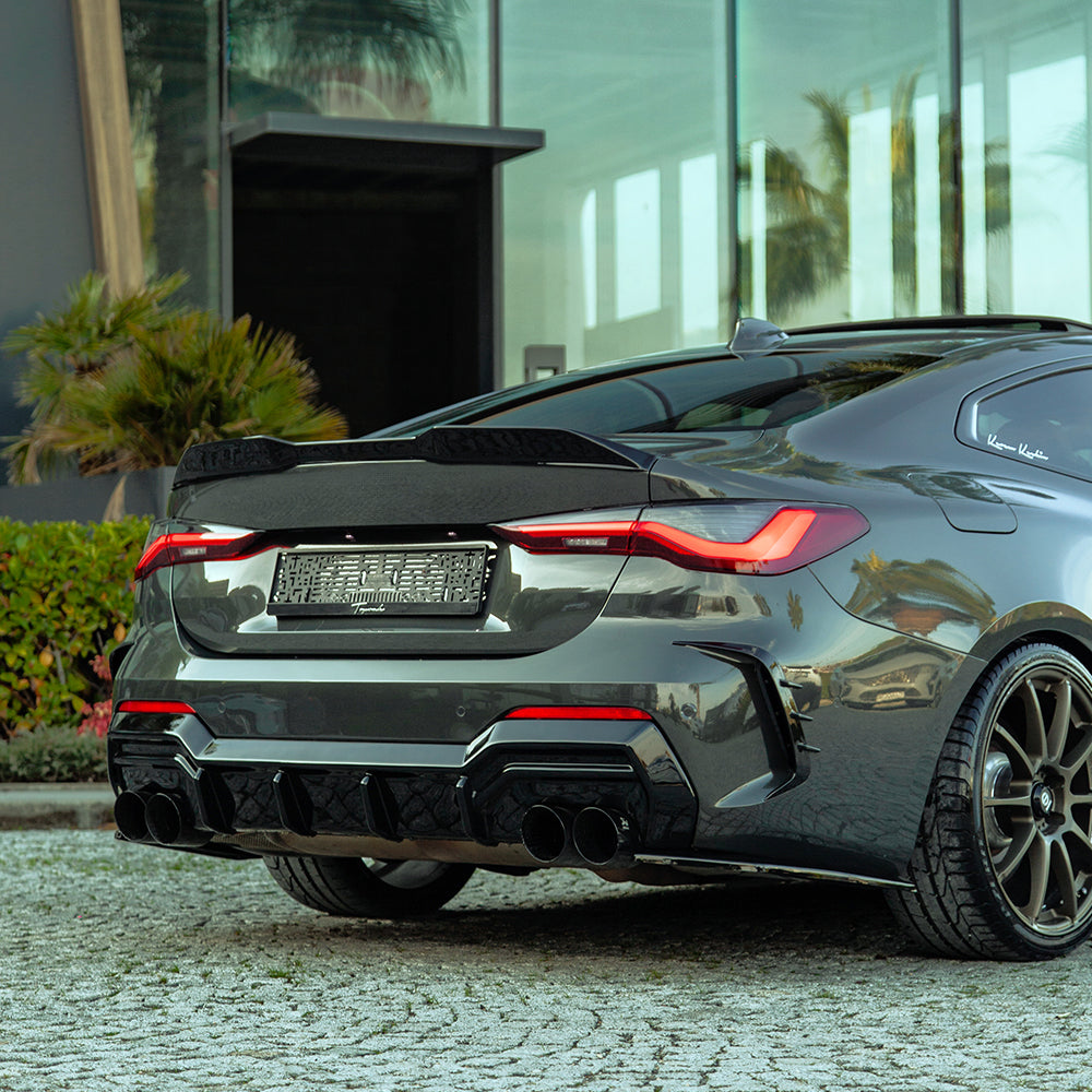 Rear Side Splitters Uyumlu BMW 4 Series ( Coupe / Cabrio ) G22 M-Pack / M440i 2020+
