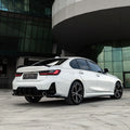 Rear Side Splitters Uyumlu BMW 3 Series M-Pack G20 / G21 Makyajlı Kasa 2022+