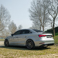 Rear Side Splitters Uyumlu AUDI A3 8V Makyajlı Kasa Sedan 2016-2020