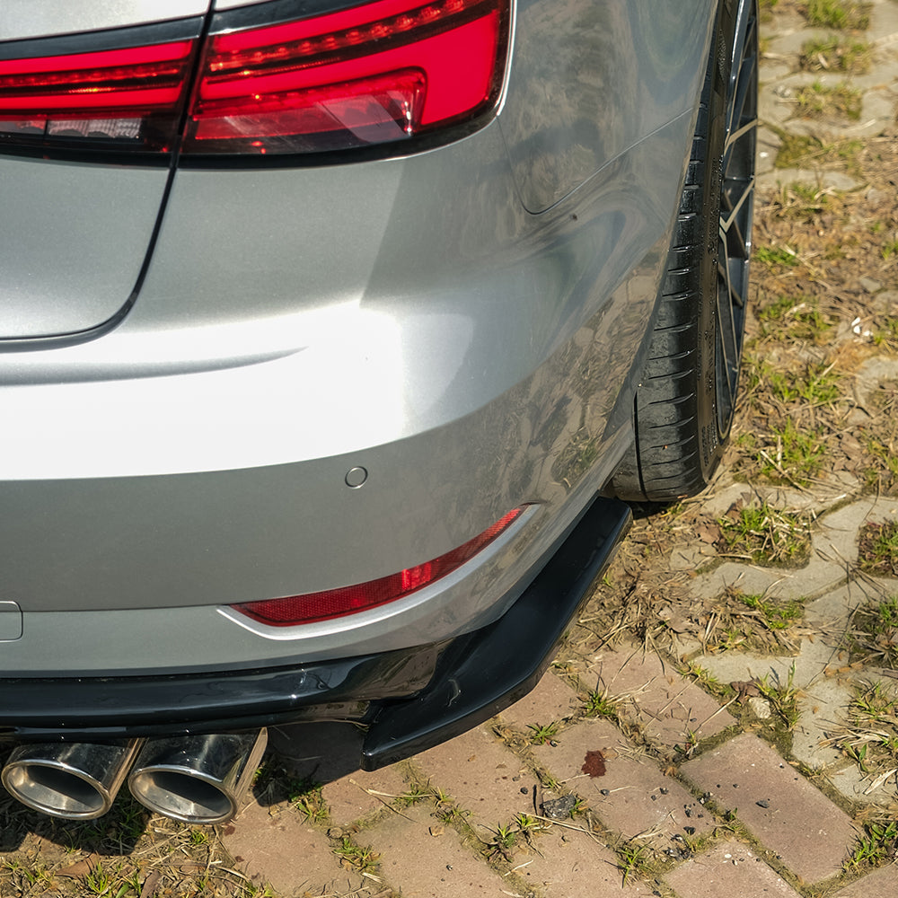 Rear Side Splitters Uyumlu AUDI A3 8V Makyajlı Kasa Sedan 2016-2020