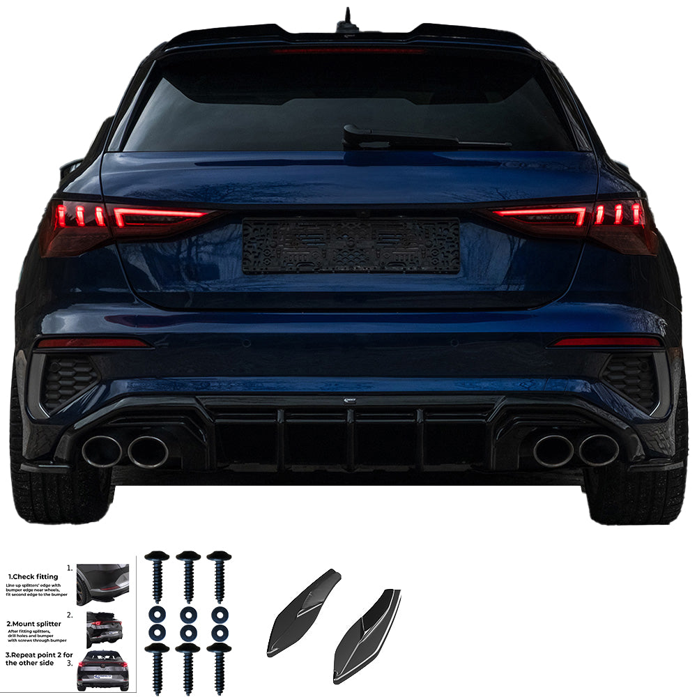 Audi S3 A3 S-Line 8Y Sportback 2020-2024 Arka Yan Flap