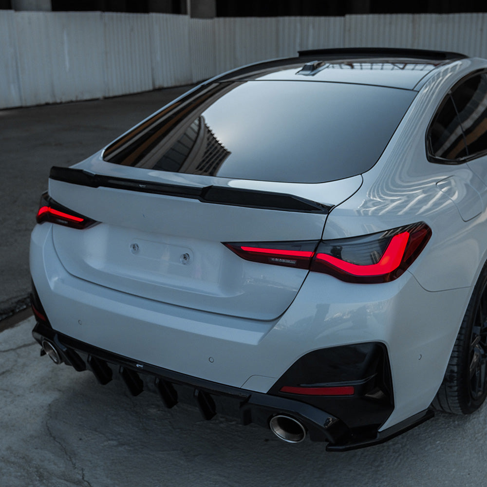Rear Side Splitters Uyumlu BMW 4 Series G26 Grand Coupe M-Pack / M440i 2021+