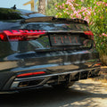 Rear Side Splitters Uyumlu AUDI A4 B9 Makyajlı Kasa 2019-2024