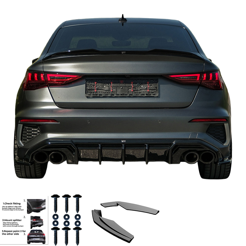 Gövde Kiti Uyumlu AUDI A3 S-Line / S3 Sedan 8Y 2020-2024