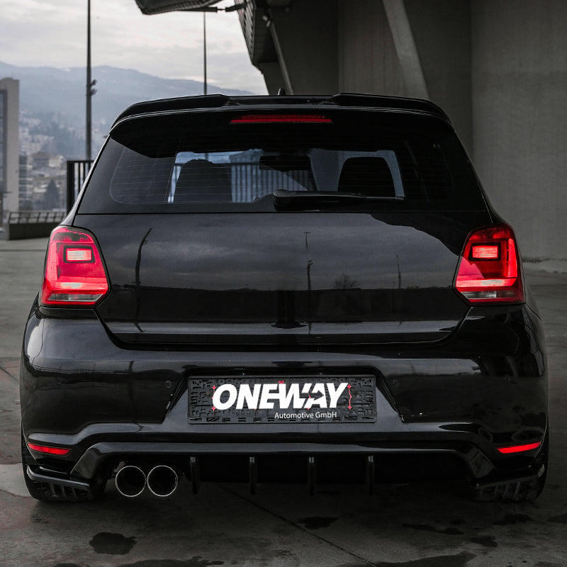 Rear Side Splitters Uyumlu VW VOLKSWAGEN Polo GTI MK5 2009-2014