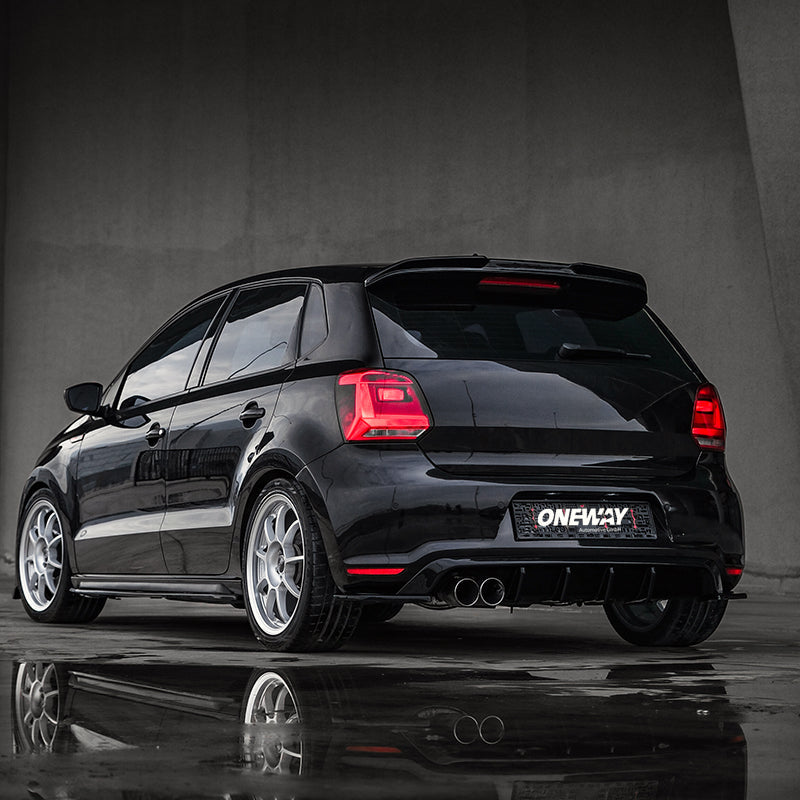 Rear Side Splitters Uyumlu VW VOLKSWAGEN Polo GTI MK5 2009-2014
