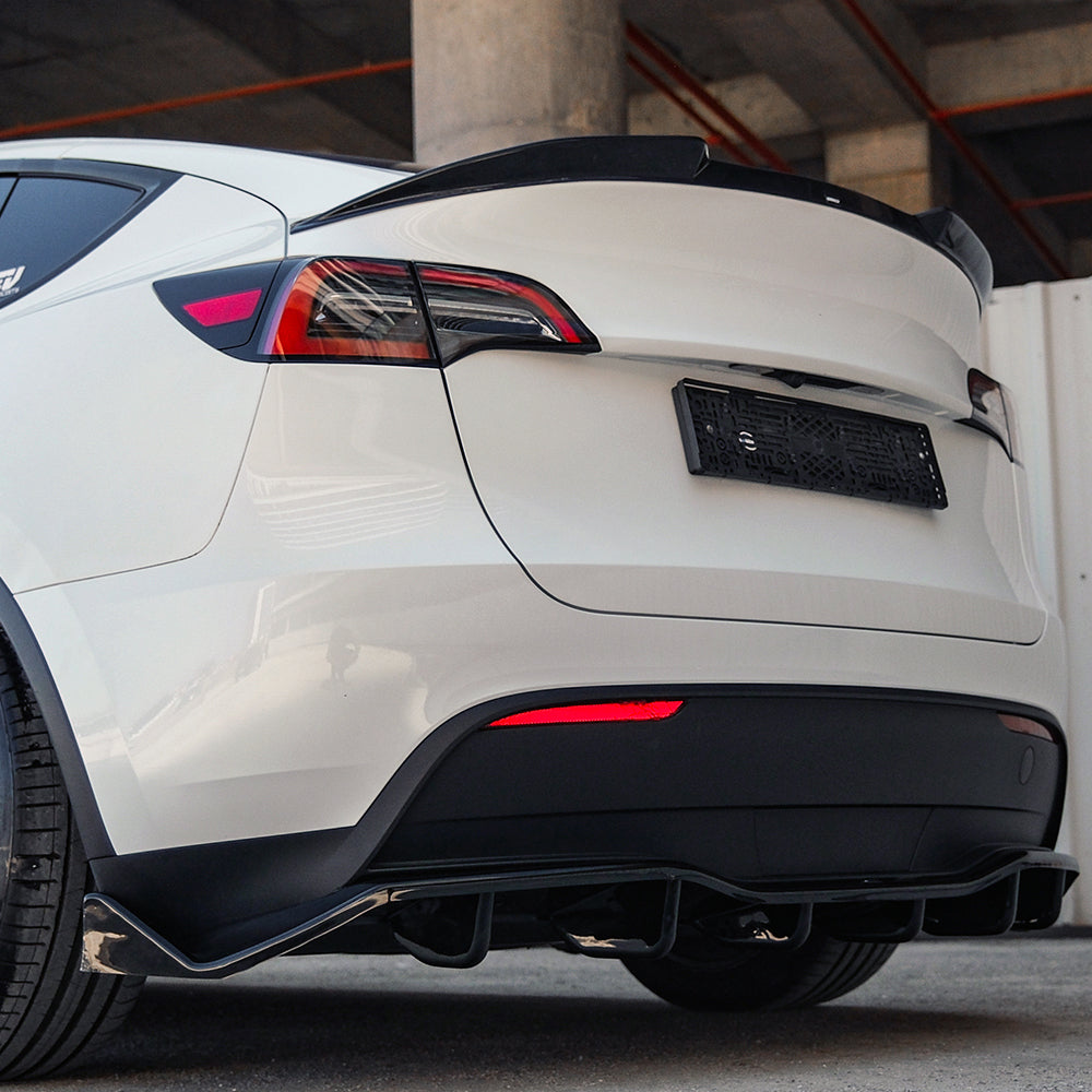 Rear Center Splitter Uyumlu TESLA Model Y 2020-2025