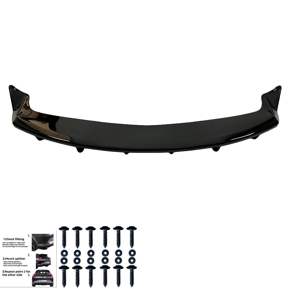 Rear Center Splitter Uyumlu TESLA Model Y 2020-2025