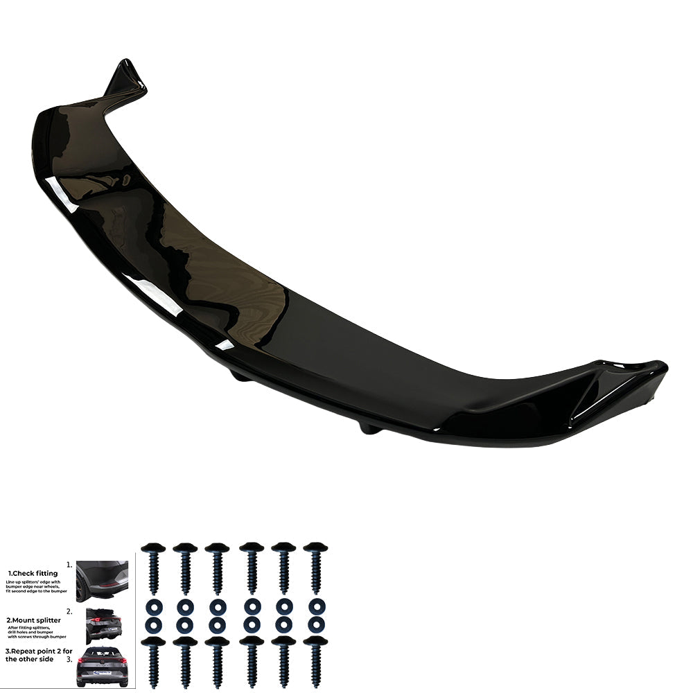 Rear Center Splitter Uyumlu TESLA Model Y 2020-2025