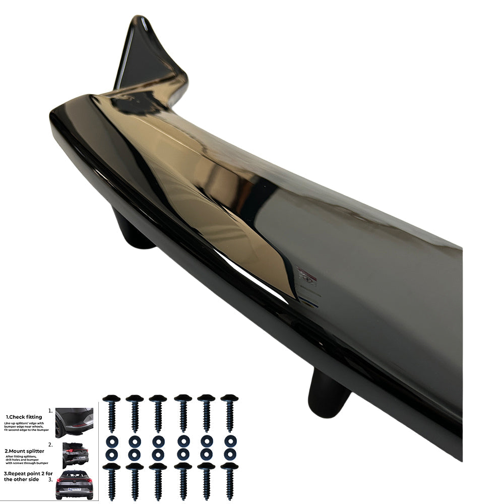 Rear Center Splitter Uyumlu TESLA Model Y 2020-2025