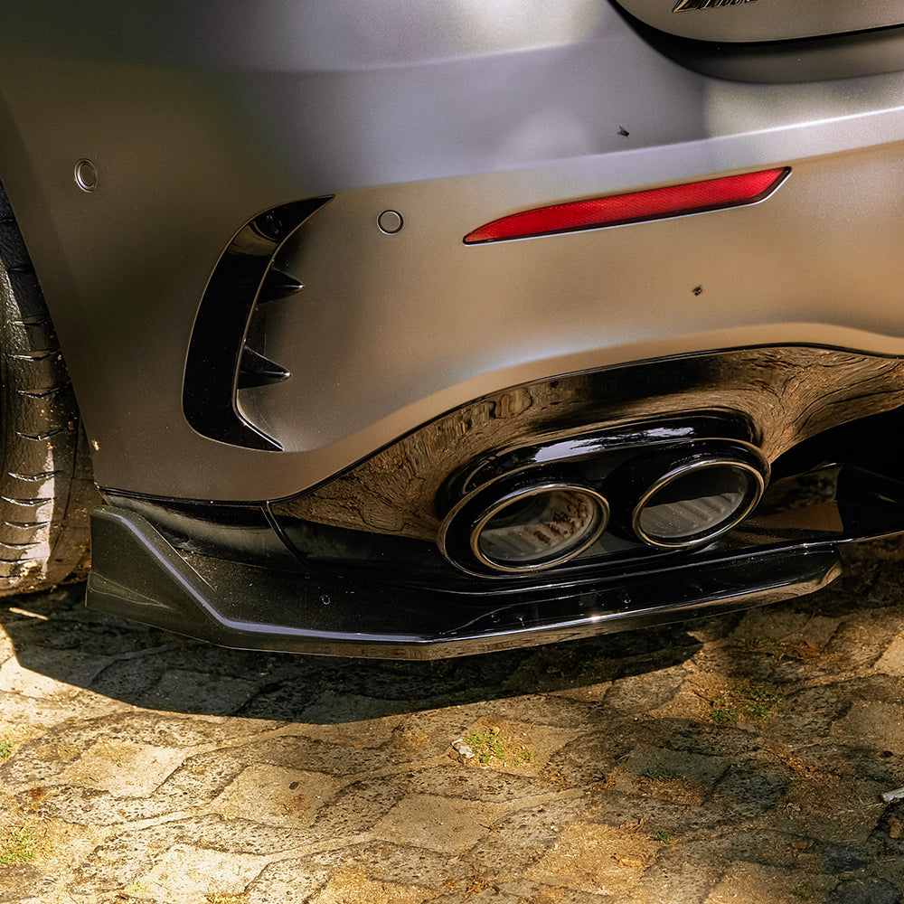 Rear Side Splitters Uyumlu MERCEDES A Class A45 S Aero Pack W177 / W177 Makyajlı Kasa 2019+