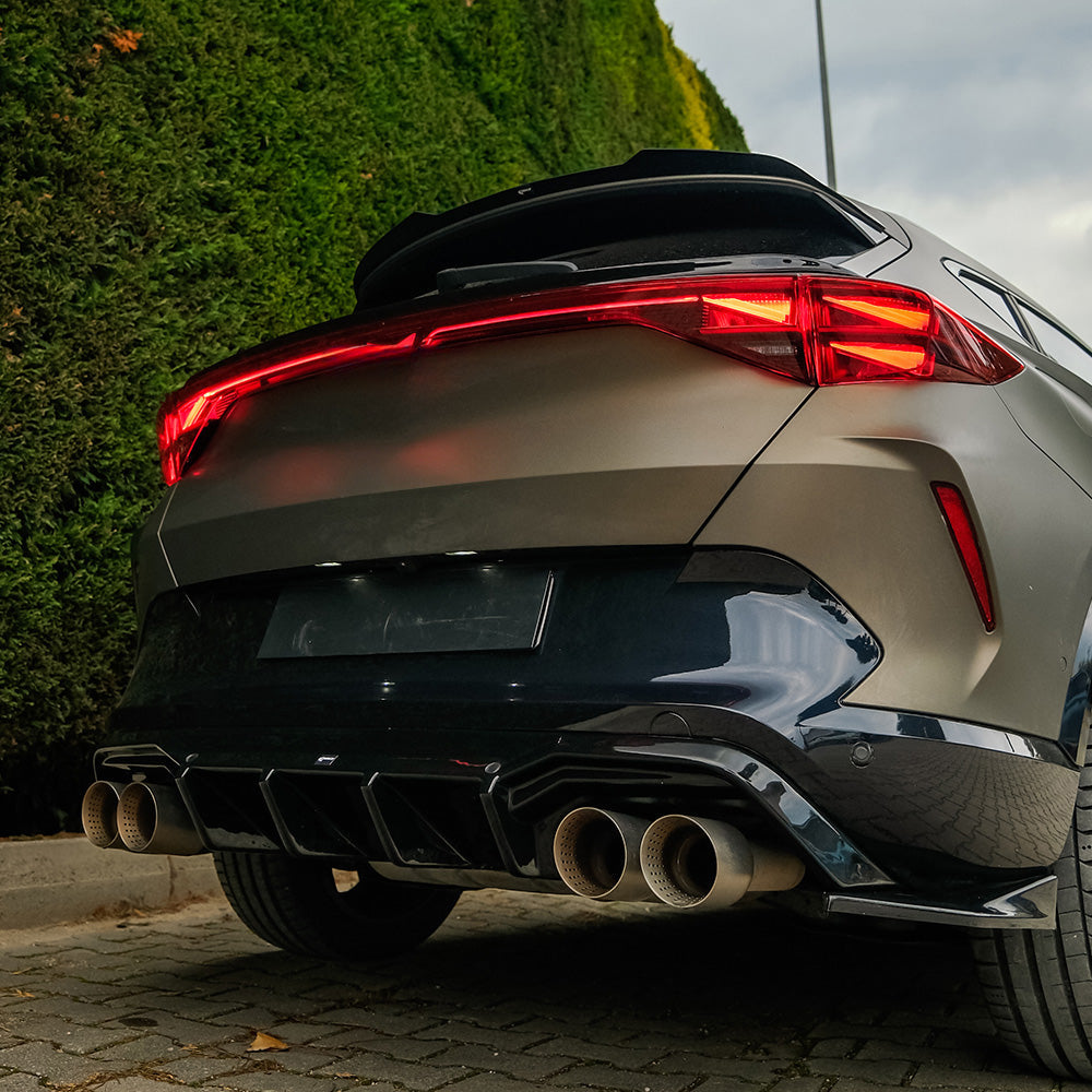 Rear Side Splitters Uyumlu CUPRA Formentor 2020+ v3