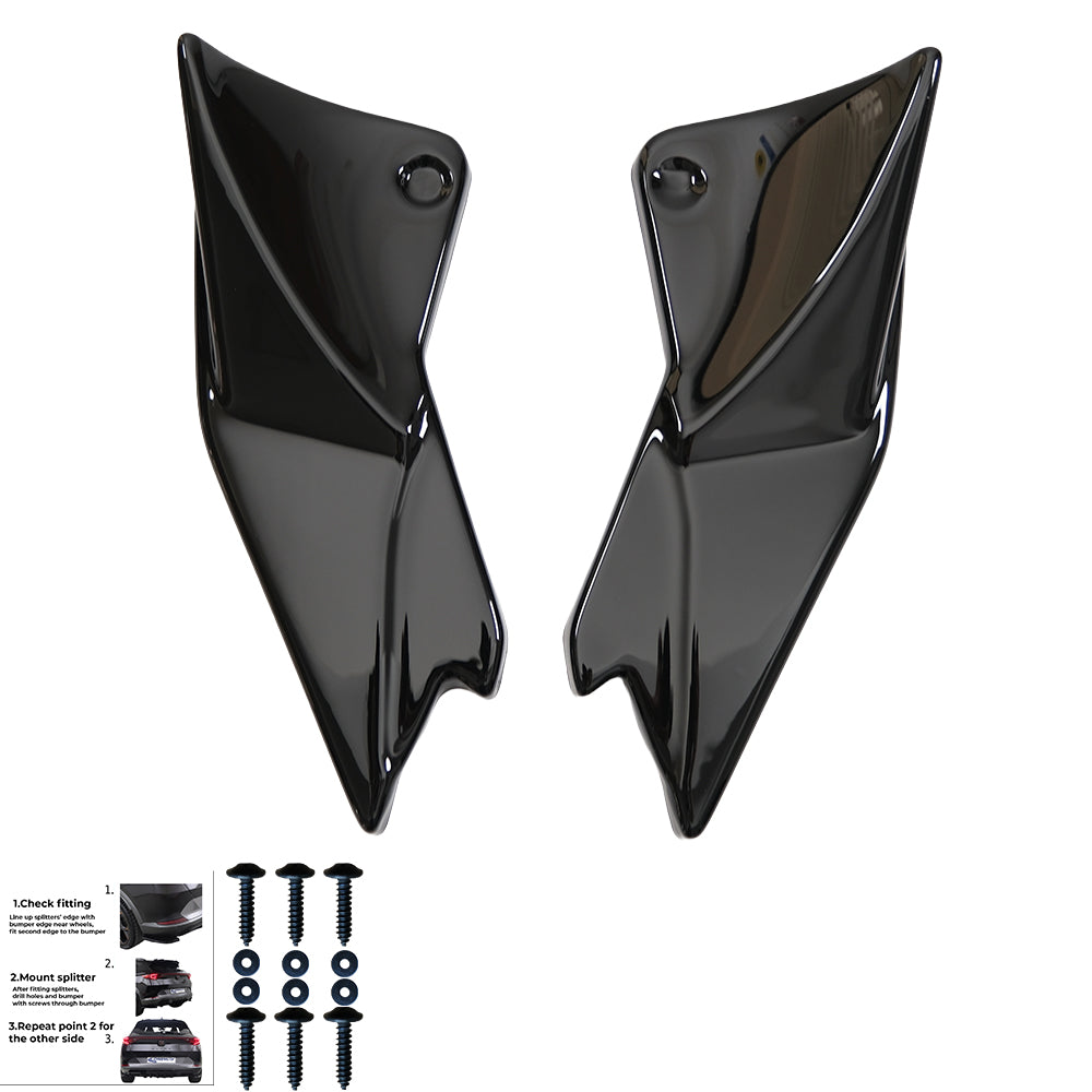 Rear Side Splitters Uyumlu CUPRA Formentor 2020+ v3