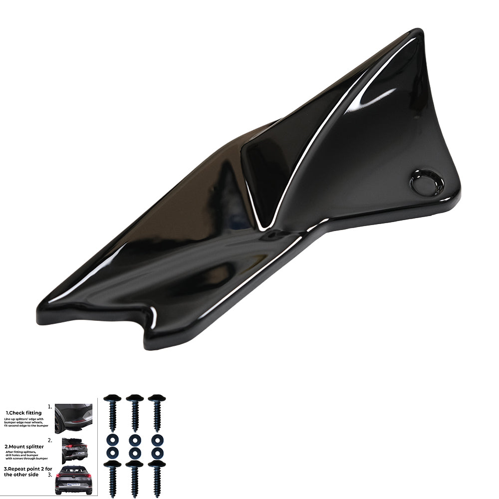 Rear Side Splitters Uyumlu CUPRA Formentor 2020+ v3