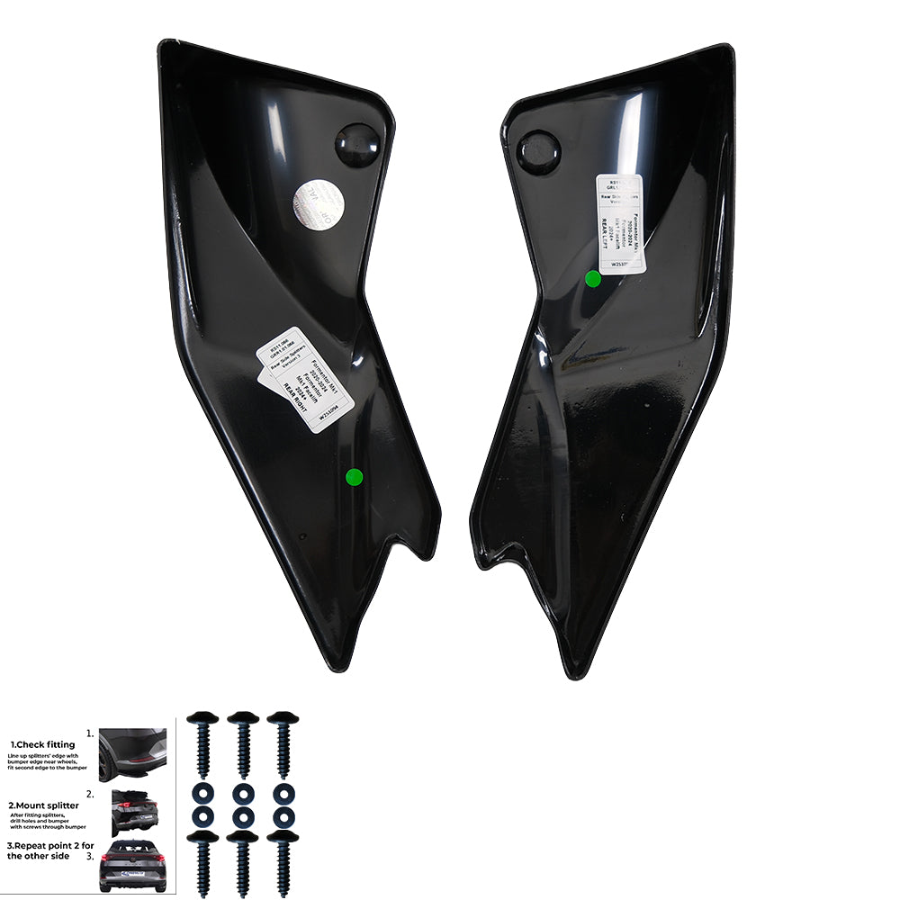 Rear Side Splitters Uyumlu CUPRA Formentor 2020+ v3