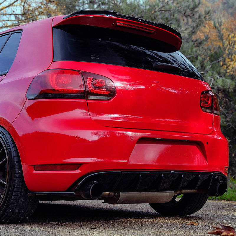 Rear Side Splitters Uyumlu VW VOLKSWAGEN Golf MK6 GTI 2008-2012