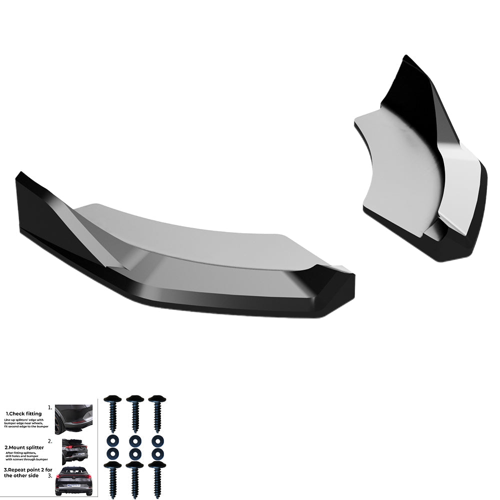 Rear Side Splitters Uyumlu CUPRA Terramar MK1 2025+