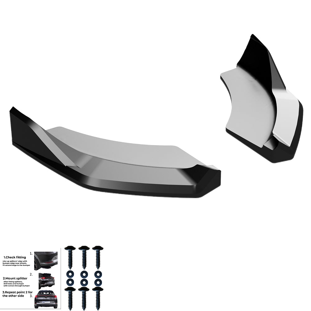 Rear Side Splitters Uyumlu CUPRA Terramar MK1 2025+