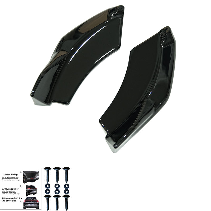 Rear Side Splitters Uyumlu CUPRA Terramar MK1 2025+