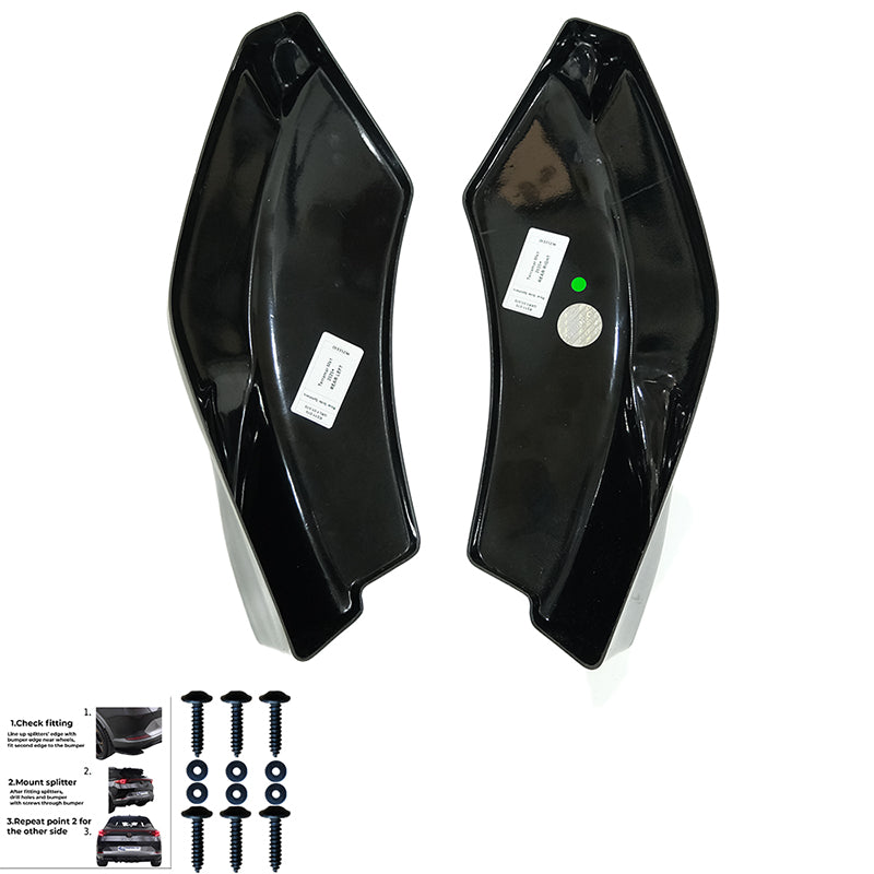 Rear Side Splitters Uyumlu CUPRA Terramar MK1 2025+