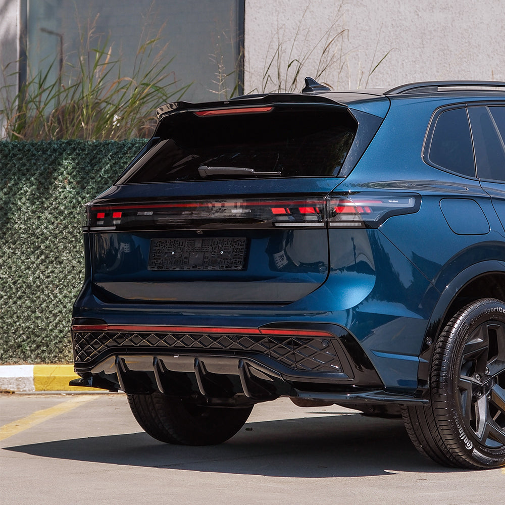 Rear Side Splitters Uyumlu VW VOLKSWAGEN Tiguan Standard / R-Line MK3 2024+