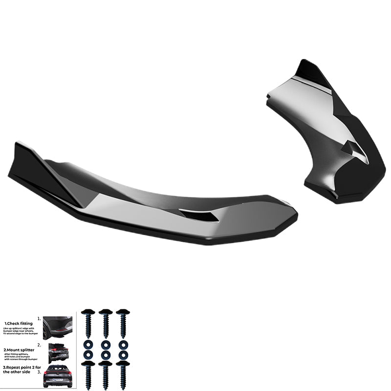 Rear Side Splitters Uyumlu BMW Z4 M-Pack G29/G29 Makyajlı Kasa 2018+