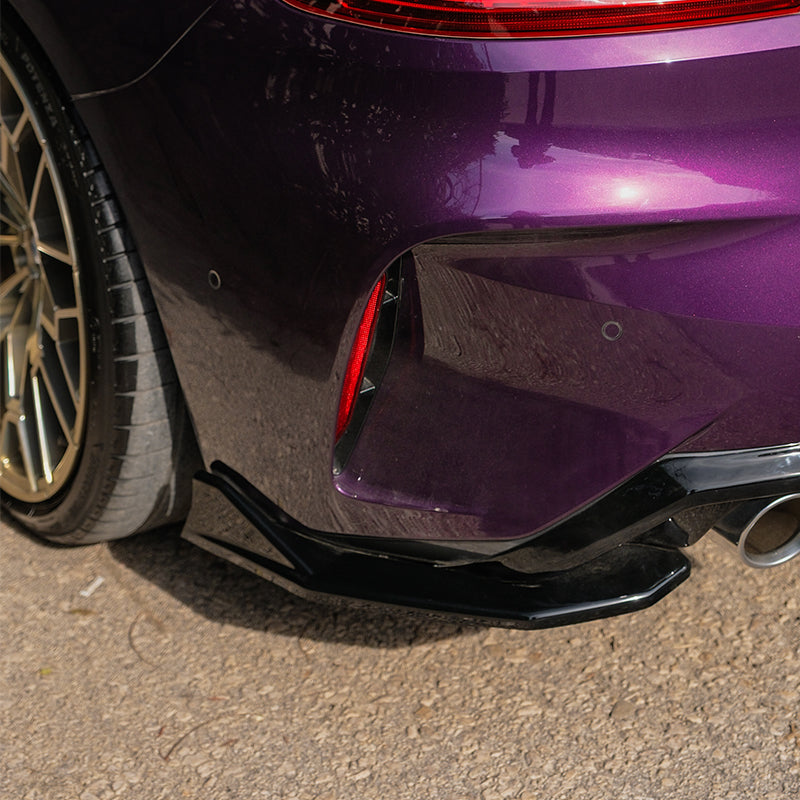 Rear Side Splitters Uyumlu BMW Z4 M-Pack G29/G29 Makyajlı Kasa 2018+