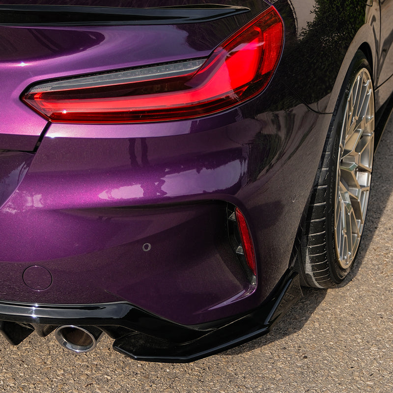 Rear Side Splitters Uyumlu BMW Z4 M-Pack G29/G29 Makyajlı Kasa 2018+