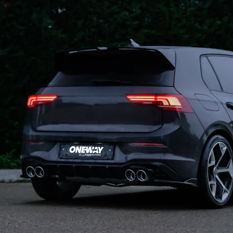 Rear Side Splitters Uyumlu VW VOLKSWAGEN Golf MK8/MK8 Makyajlı Kasa 2019+